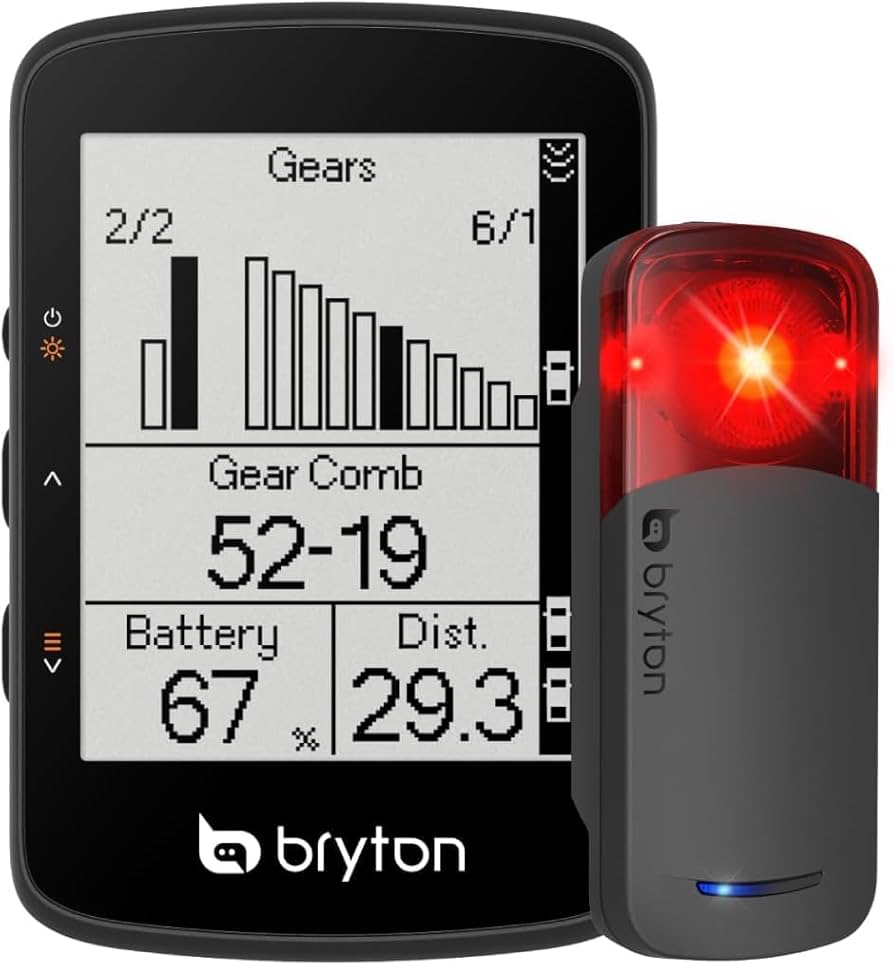 Amazon.com: Bryton Rider 460 Bike Computer and Gardia R300L